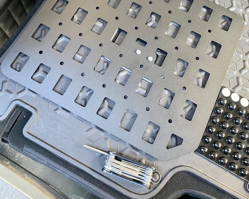 Bronco Sport Rear Seat MOLLE Panel Install